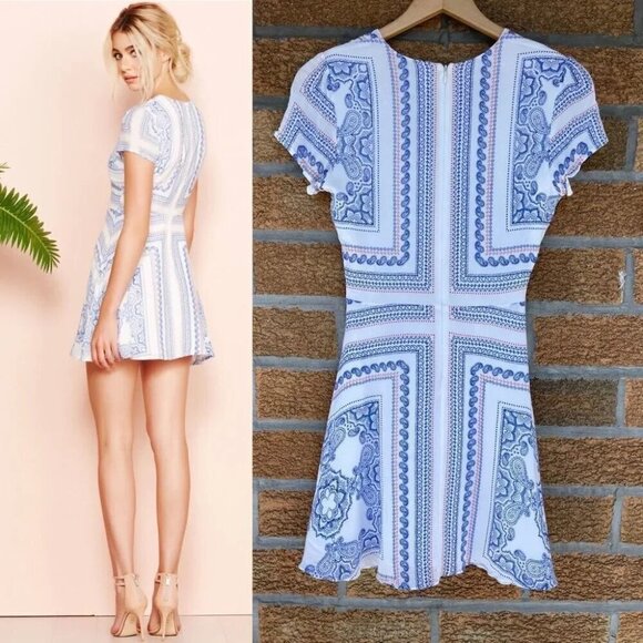 Lovers + Friends Cassidy Dress in Bella Scarf XS - Picture 3 of 11